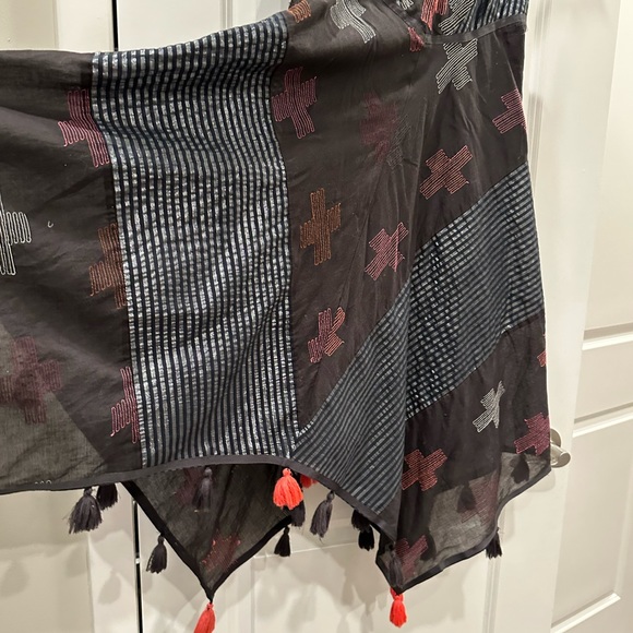 Rare Free People Dress Tassels, Lamé, Embroidery, Small - Picture 4 of 11